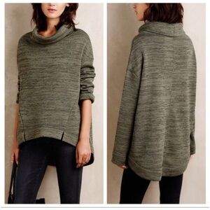 Anthropologie | Saturday Sunday Cowl  Neck Sweatshirt